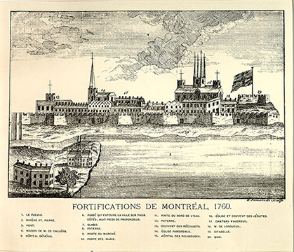 Fortifications of Montral.