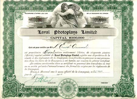 Laval Photoplays Limited.