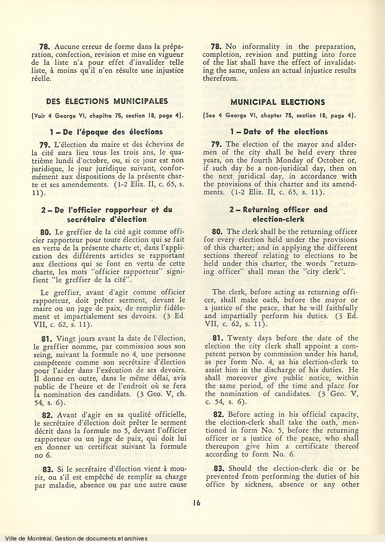 Charter (page 6) - Democracy in Montreal - Archives de Montréal - Printer  friendly version