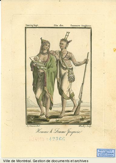 Homme-et-femme-Iroquois