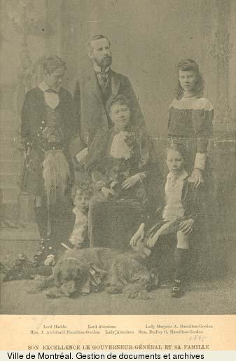 Famille de Sir John Campbell Hamilton Gordon, comte et marquis d'Aberdeen et de Temair., BM1,S5,P0006