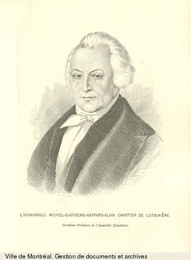 Michel-Eustache-Gaspard-Alain Chartier de Lotbinire., BM1,S5,P0391