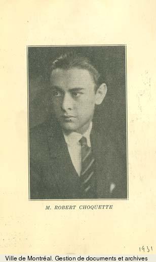 Robert Choquette., BM1,S5,P0409