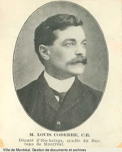 Louis Coderre., BM1,S5,P0426-2
