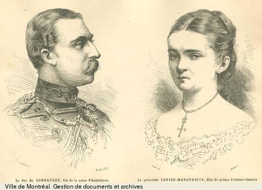 Arthur William Patrick Albert, duc de Connaught et Strathearn et Louise-Marguerite de       
Prusse., BM1,S5,P0438-2