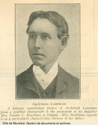 Archibald Lampman., BM1,S5,P1100