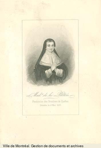 Marie-Madeleine de Chauvigny (Gruel de La Peltrie)., BM1,S5,P1129-1