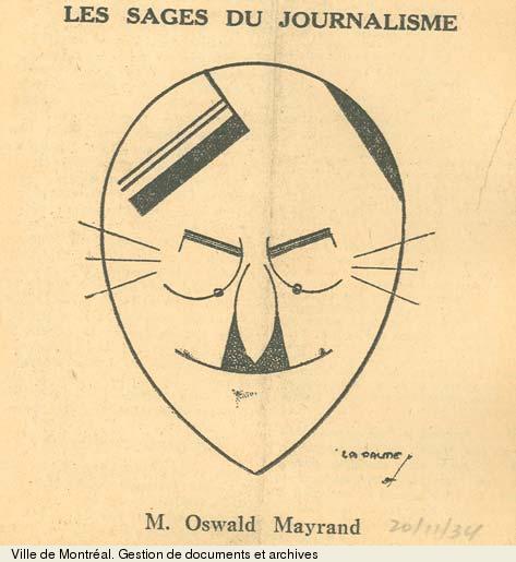 Oswald Mayrand., BM1,S5,P1439