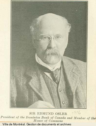 Sir Edmund Boyd Osler., BM1,S5,P1606