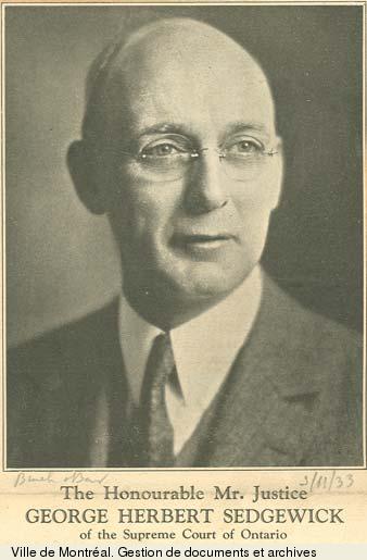 George Herbert Sedgewick., BM1,S5,P1940