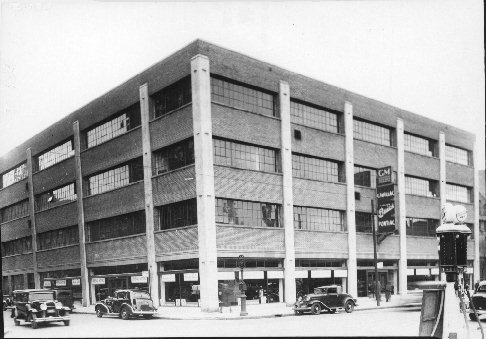 Garage General Motors, 1936 (photographie Z-130)