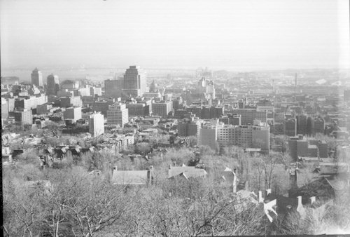 Centre-ville, 1960 (photographie Z-1535-3)