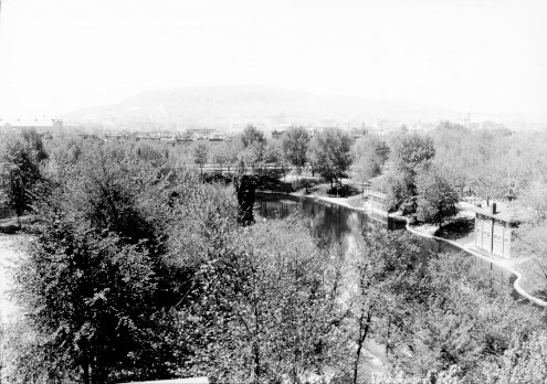 Parc Lafontaine, 1935 (photographie Z-161-1)