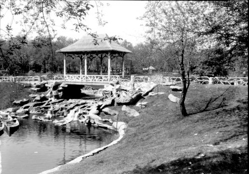 Parc Lafontaine, 1935 (photographie Z-161-4)