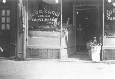 Magasin Warshaw, 1944 (photographie Z-2230-2)