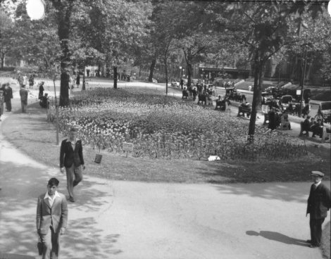 Square Dorchester, 1946 (photographie Z-377-1)