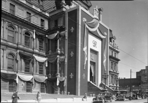 Hôtel de ville, 1952 (photographie Z-495)