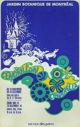 Jardin botanique de Montral (Archives) - JBM002163 - Exposition florale d'automne: Cendrillon - Cinderella - 1968