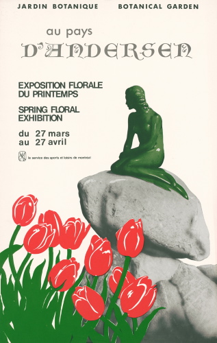 Jardin botanique de Montral (Archives) - JBM002175 - Exposition florale du printemps - Spring Floral Exhibition: Au pays d'Andersen (Danemark) - 1975