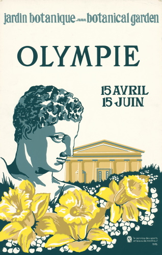 Jardin botanique de Montral, Archives- JBM002176 - Exposition thématique printanière: Olympie (Grèce) - 1976