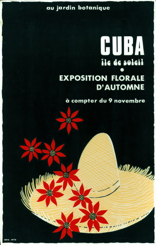 Jardin botanique de Montral (Archives) - JBM002180 - Exposition florale d'automne: Cuba île de soleil - 1978