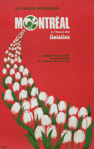 Jardin botanique de Montral, Archives- JBM002181 - Exposition florale du printemps: Montréal à l'heure des floralies - 1979