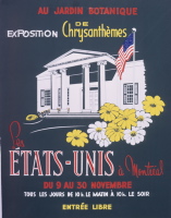 Exposition de Chrysanthèmes: Les États-Unis à Montréal - 1961