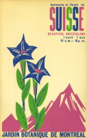 Exposition thématique printanière: Harmonie et fleurs de Suisse - Beautiful Switzerland - 1966