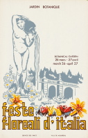 Exposition florale printanière: Feste Floreali d'Italia - 1970