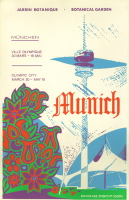Exposition thématique printanière: Munich - München - Ville olympique - Olympic City - 1972