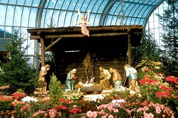 Exposition et cr�che de No�l - 1956