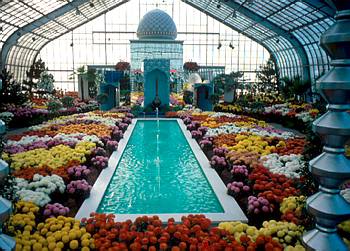 Exposition th�matique automnale: Dans un jardin d'Iran - 1975