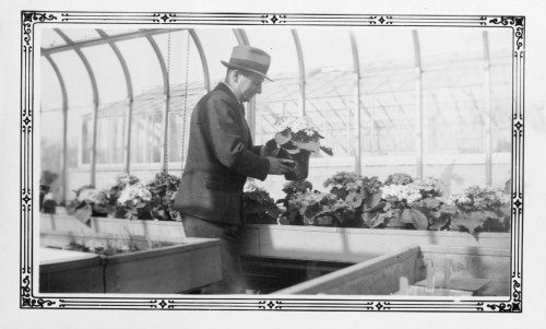 Archives du Jardin botanique de Montral - H-1937-0042-a - Jardin botanique de Montréal - Serre - 1937 - R. Richard