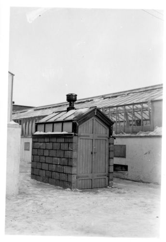 Archives du Jardin botanique de Montral - H-1938-0034 - Jardin botanique de Montraél - Ascenseur - Serre - Janvier 1938
