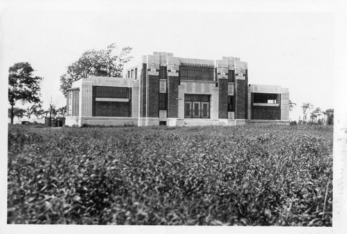 Jardin botanique de Montréal (Archives) - h-1935-0001 - Pavillon d'administration - 1935