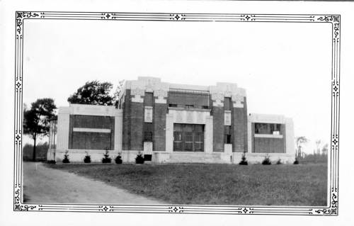 Jardin botanique de Montral (Archives) - h-1936-0013 - Jardin botanique de Montréal - Pavillon - 1936