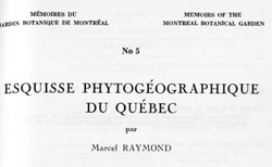 Mémoires du Jardin botanique de Montréal. Esquisse phytogéographique du Québec JBM002034-a-1