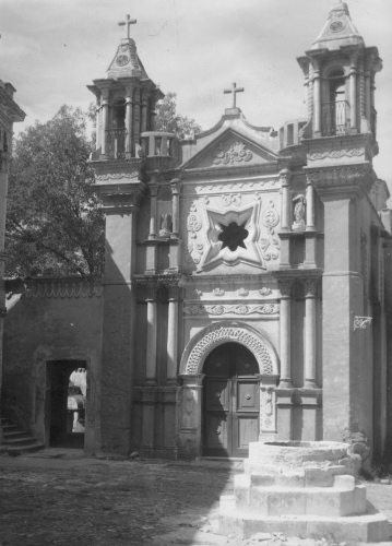 Collection Jacques Rousseau photo - c-3149-b-I-4530 -Mexique. Molino de Flores (un ancien hacienda) pr?s Mexico. La chapelle.