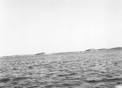 Collection Jacques Rousseau photo - c-3704-a-I-5702 -Drumlins du lac Iglulukch ? environ 80 milles de la baie d'Hudson.