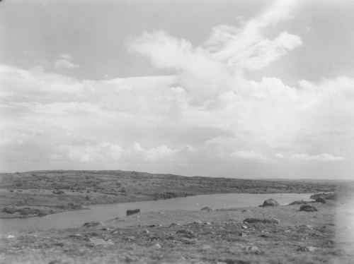 Collection Jacques Rousseau photo - c-3920-b-I-6217 -Monts Otish. Panorama vu du sommet du pic Rousseau. De l'ouest ? l'est en passant par le sud.