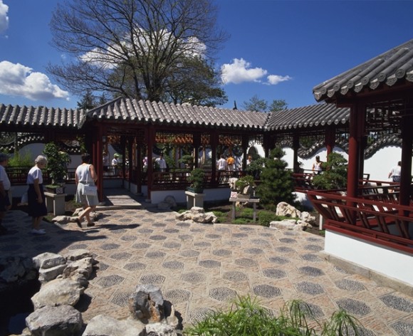 The Springtime Courtyard