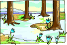 Les fleurs printani�res sont pr�tes � �clore d�s le r�chauffement du sol par le soleil