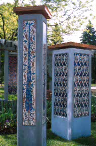 Les c�ramiques d'Iznik au Jardin botanique