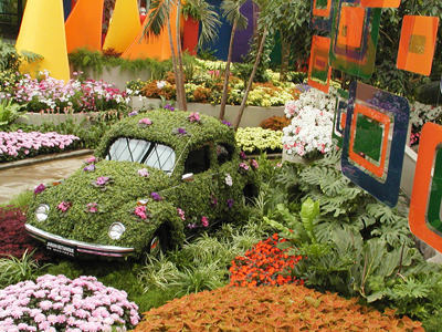 Main Exhibition Greenhouse in 2005: Flower Power