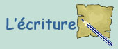 L'�criture