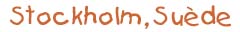 stockholm, su&egrave;de