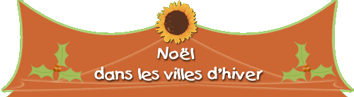 no&euml;l dans les villes d'hiver