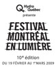 Festival MONTRÉAL EN LUMIÈRE- 10e édition