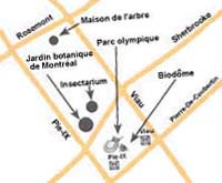 Plan du quartier