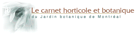 Le carnet horticole et botanique